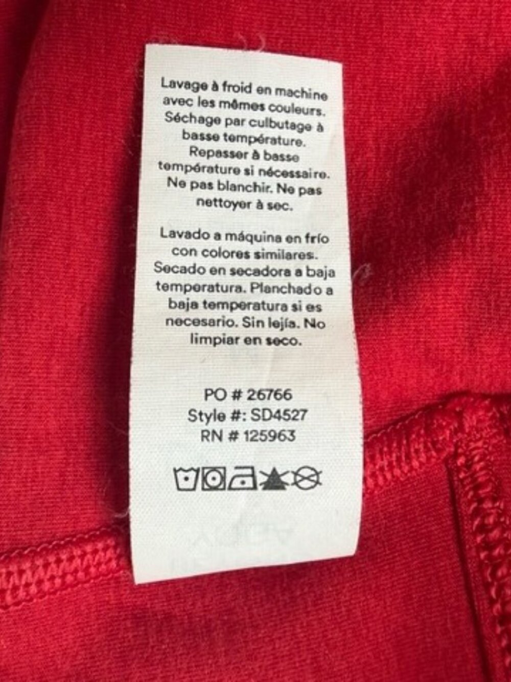 Beyond Yoga Twist Thru Crop Tank in Red - Picture 7 of 8